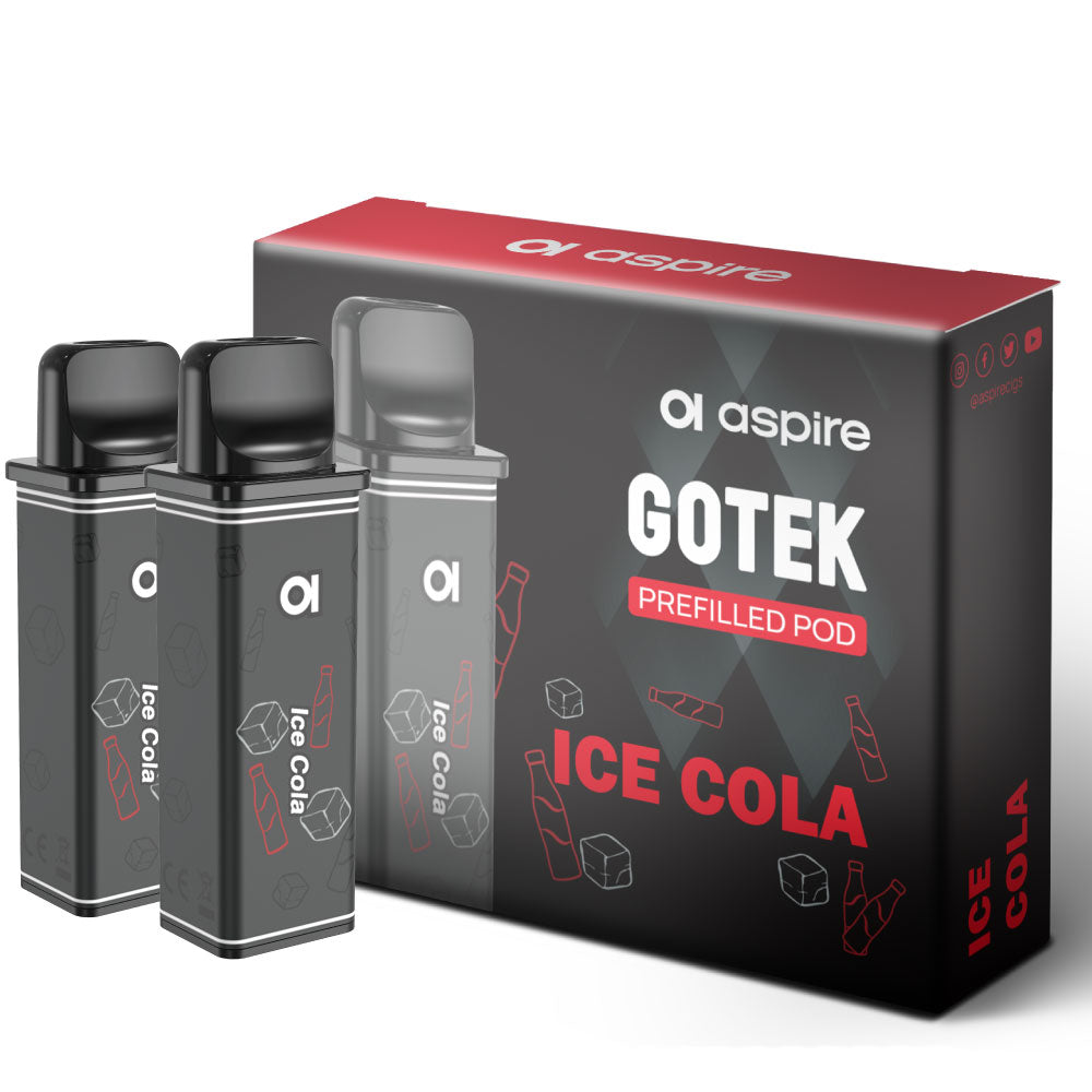 Aspire GOTEK リキッド充填済みカートリッジ アスパイア ゴーテック PODカートリッジ VAPE ベイプ リキッド – デジモク