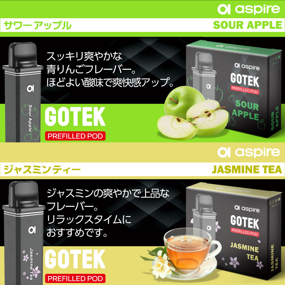 Aspire GOTEK PRO Starter Kit│アスパイア ゴーテック プロ