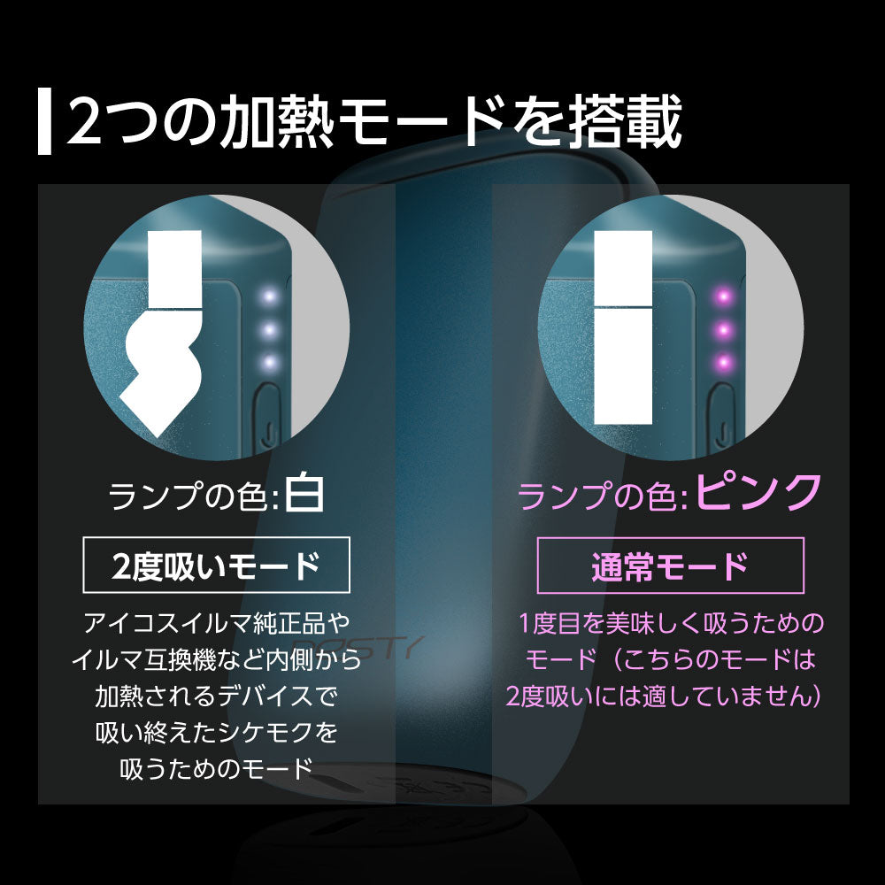 Amazon | 【1本で2回吸える】Resty SK1 イルマ互換 電子タバコ