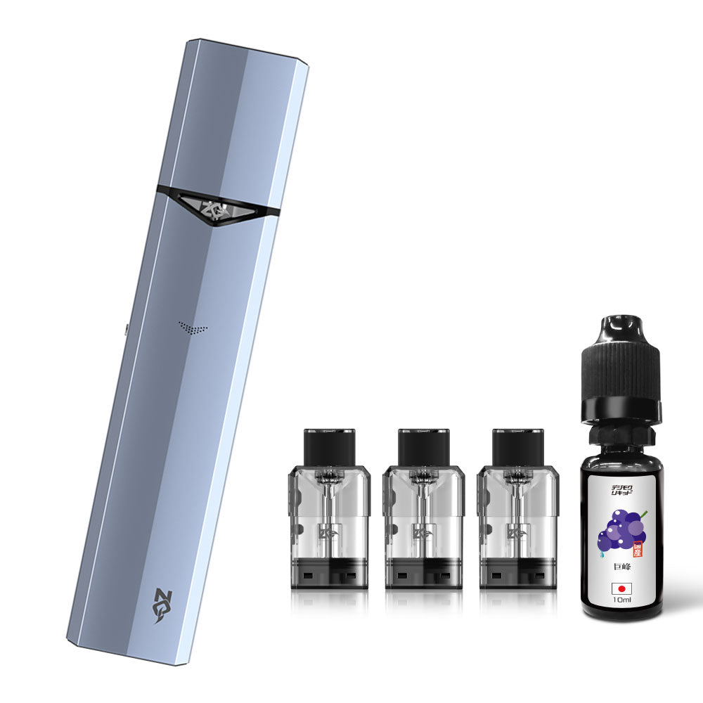 ZQ XTAL MAX 交換用POD3個＋選べるリキッド1本セット │ゼットキュー