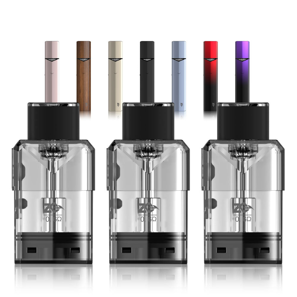 ZQ XTAL MAX 交換用 カートリッジ 0.6Ω 0.8Ω 1.0Ω 3個セット │ ゼット