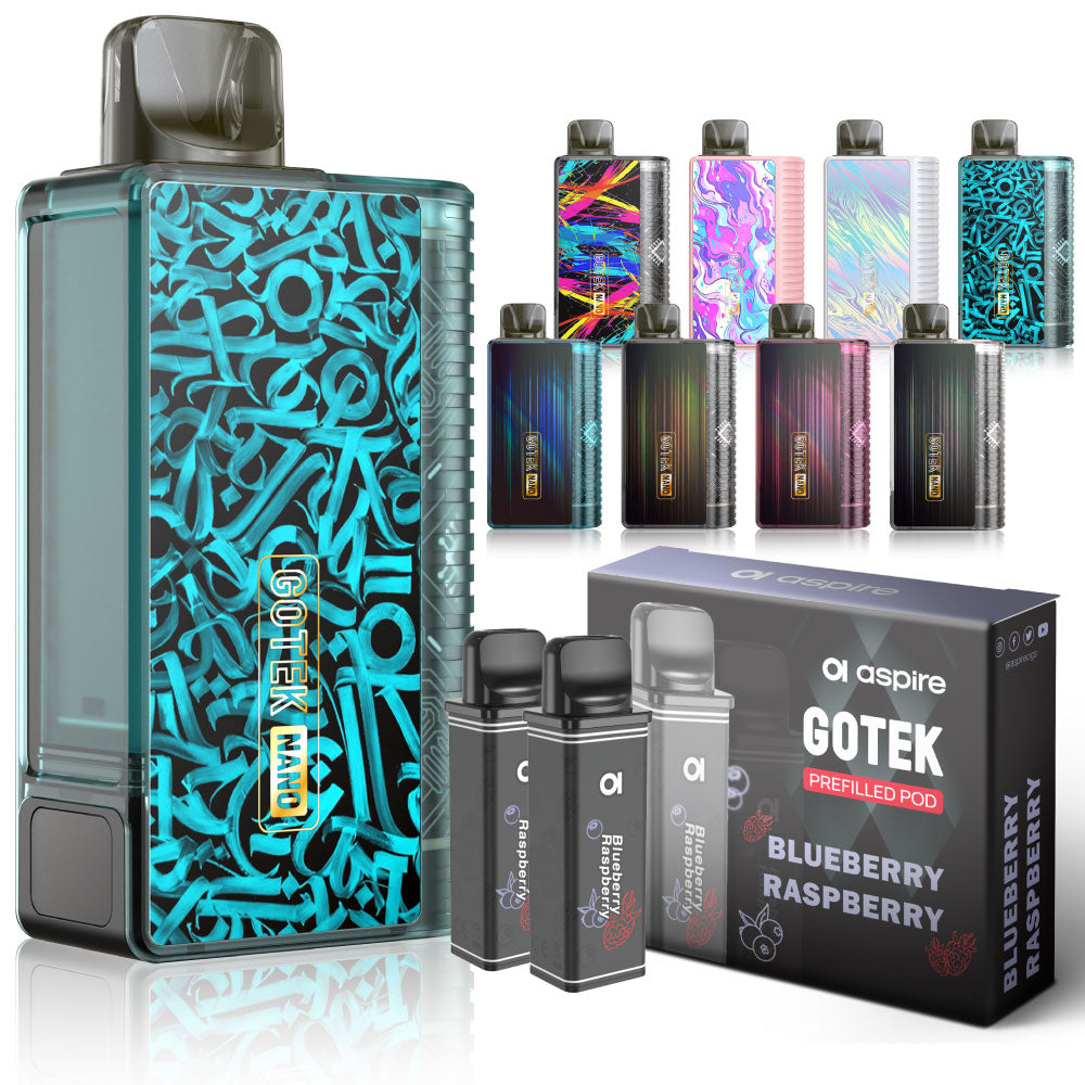 Aspire GOTEK Nano Starter Kit│アスパイア ゴーテック ナノ