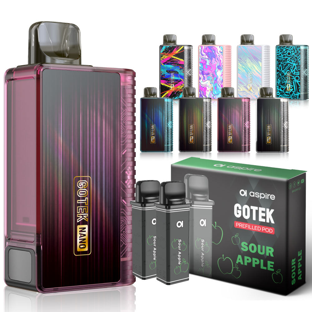 Aspire GOTEK Nano Starter Kit│アスパイア ゴーテック ナノ