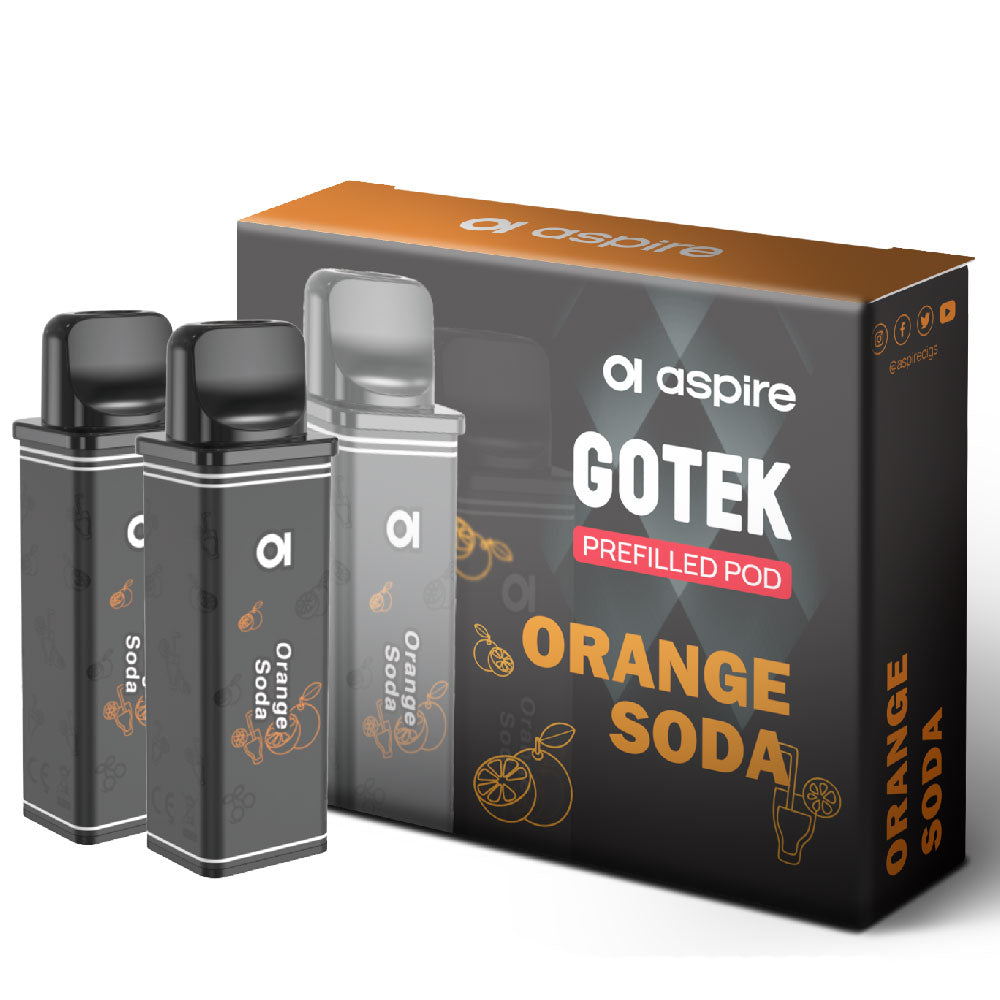 Aspire GOTEK リキッド充填済みカートリッジ │ アスパイア ゴーテック PODカートリッジ VAPE ベイプ リキッド – デジモク