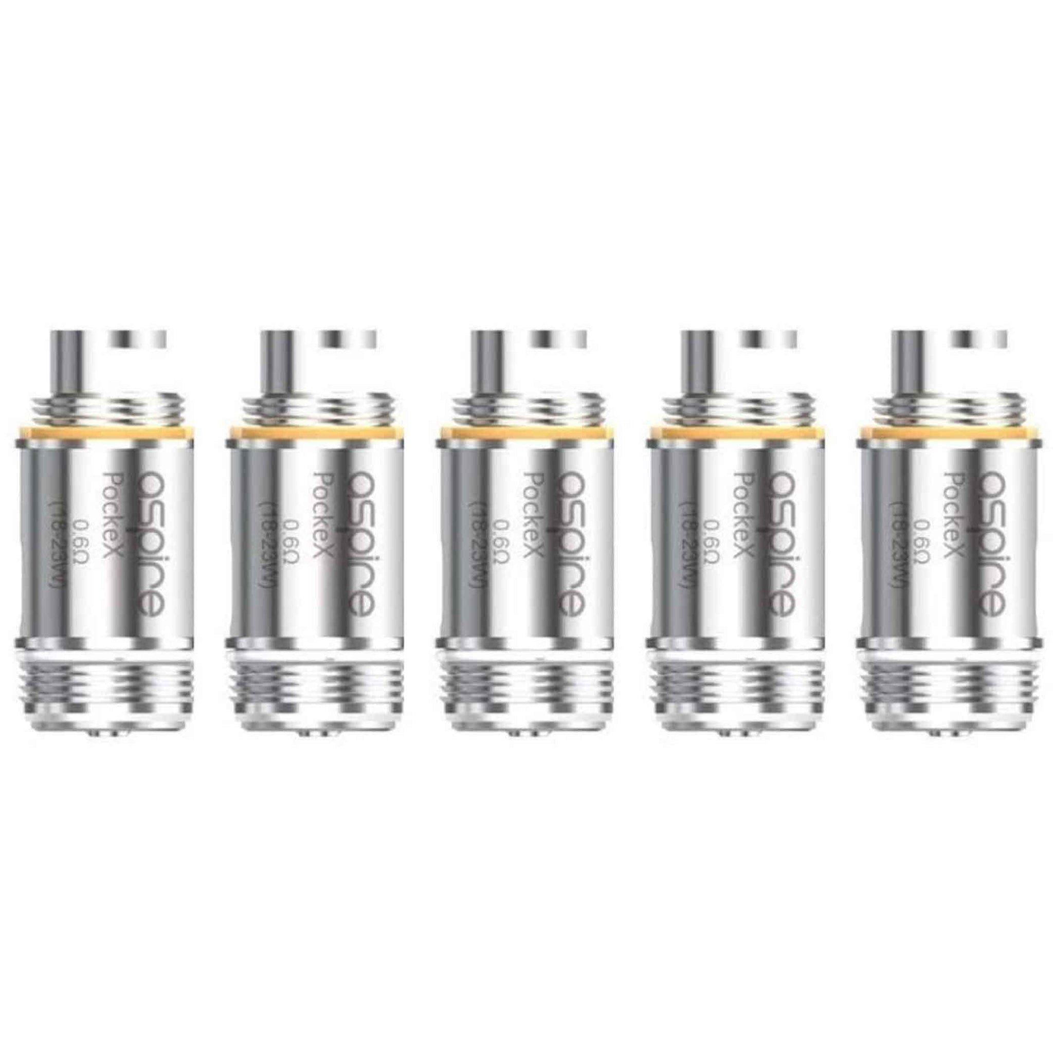 ASPIRE PockeX コイル 0.6Ω 1.2Ω 5個入 │ アスパイア